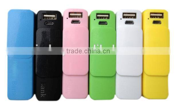 li ion battery single section convenient brought portable power bank 2000mah