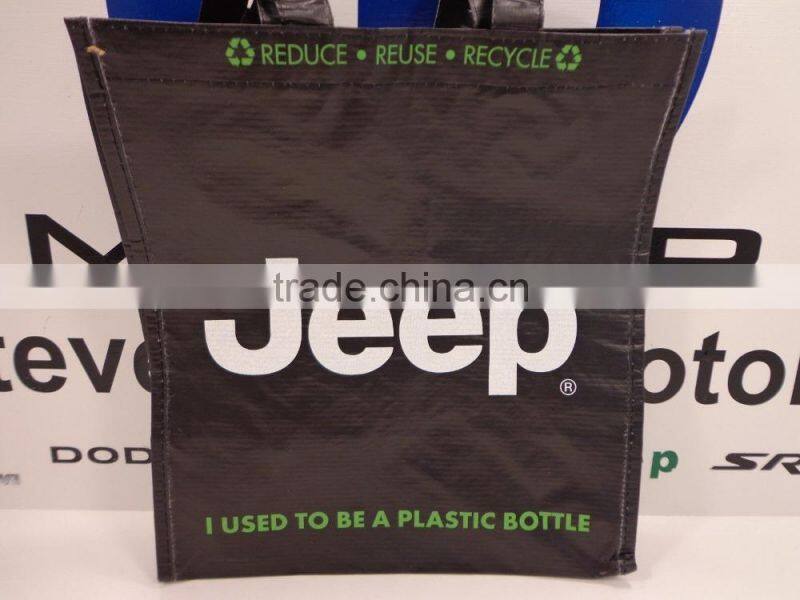 Lead-free Reduce Reuse Recycle RPET Tote Trade Show Bag