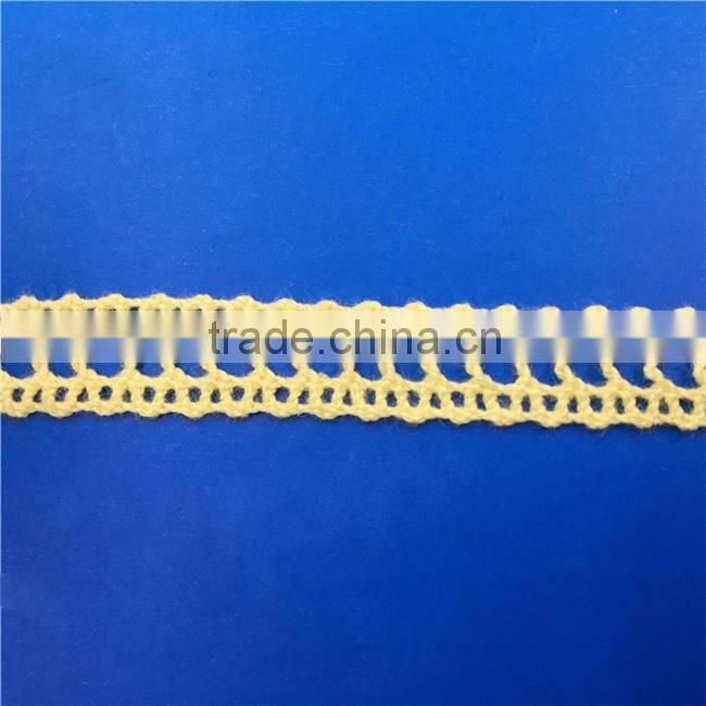 H0197H1 Elegant Lace Ribbon, 100% Cotton Lace ,Crocheted Lace