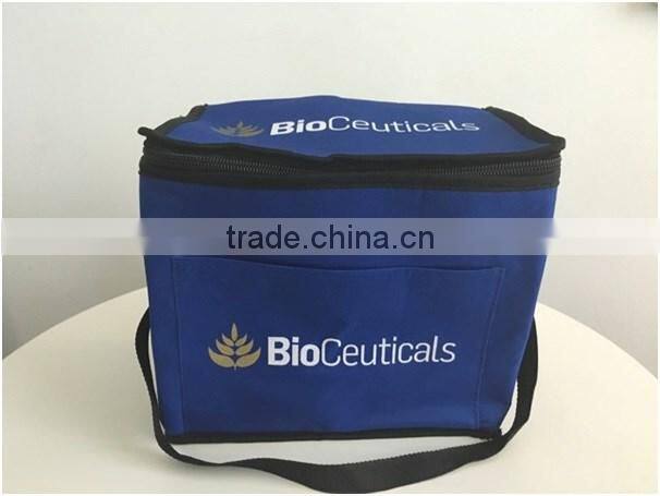 Outdoor fitness nonwoven insulated lunch bag cooler bag ,promotio cooler bag