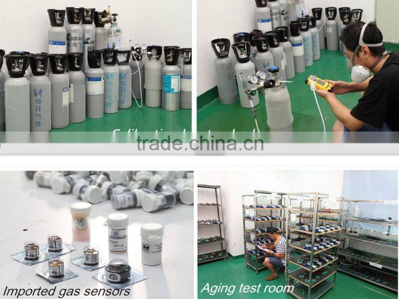 Handheld high precision 0.001ppm LCD display ozone O3 meter