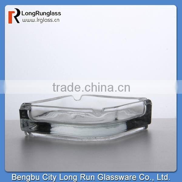 LongRun alibaba giftware whole sale square glass cigar ashtray