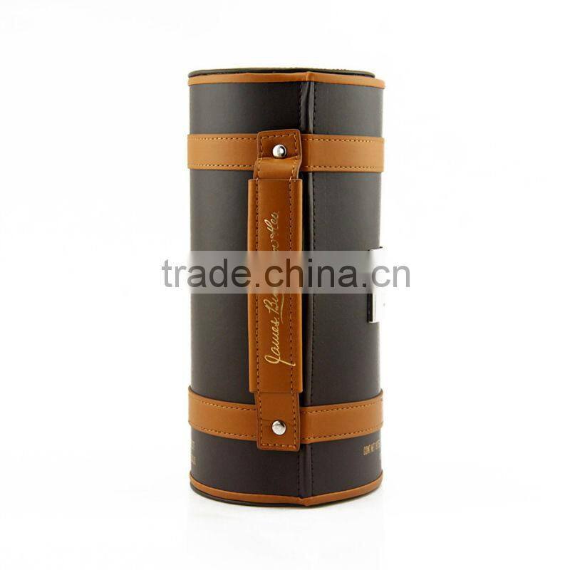 Wholesale Leather Wine Gift Box for One Bottle