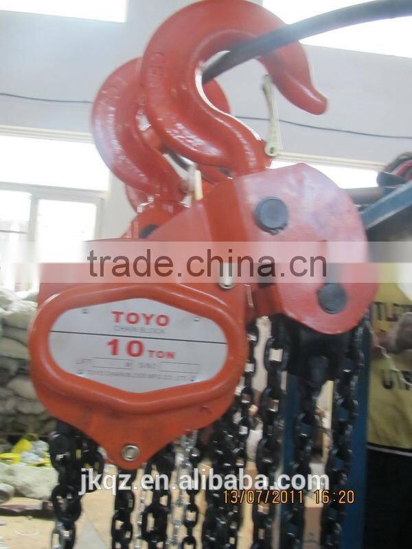 New Types of Chain Block 1 ton Toyo Chain Block
