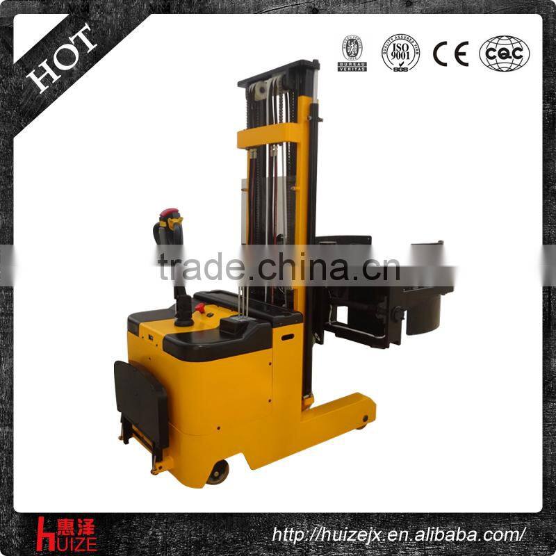 7-7 CE Full electric clamping and flipping paper truck passed CIQ egypt certificate
