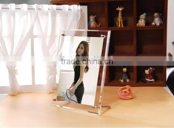 with screw acrylic picture frame ,display frame