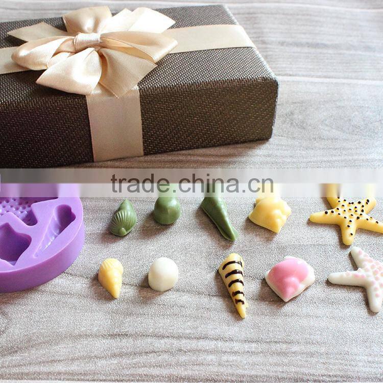 Soft Silicone Shells Cake Mold Decorating, Silicone Soap Molds Wholesale