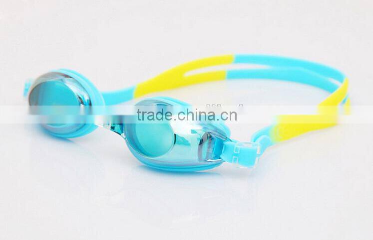 Wholesale Colorful Fashion Best Antifogging Waterproof Silicone Kids Swimming Goggle