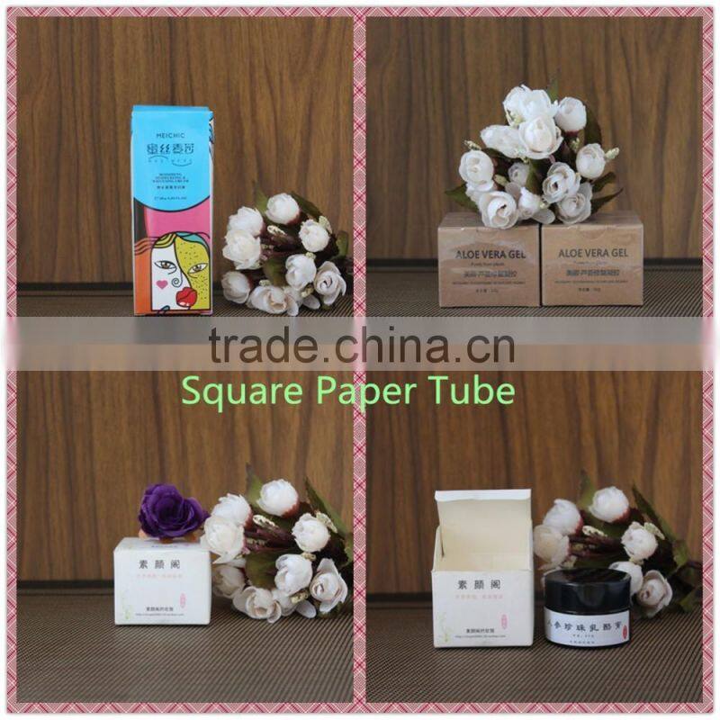 Food packaging cardboard tubes with round recycled cardboard tubes for chinese tea packaging