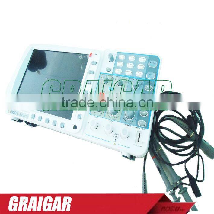 New OWON 8" LCD Deep Memory Digital Storage Oscilloscope SDS8102 100HMz 2GS/s