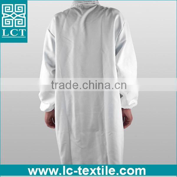 Popular Style high quality 100% cotton twill white dental uniform