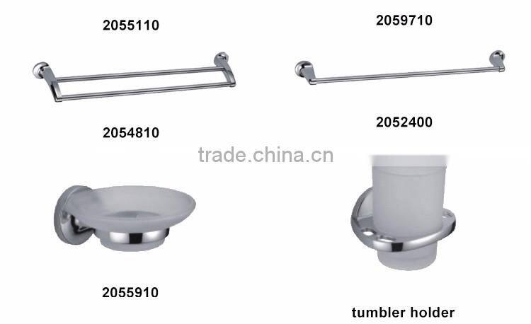 timber holder Eco-Friendly zinc alloy durable material hotel bathroom set china