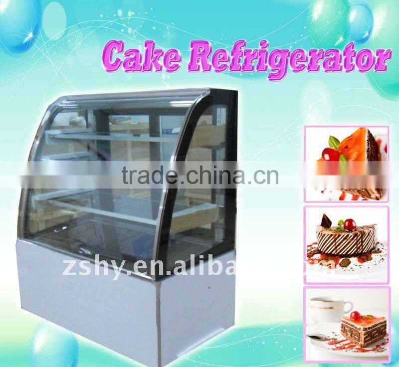 cake display cabinet for refrigerating cake