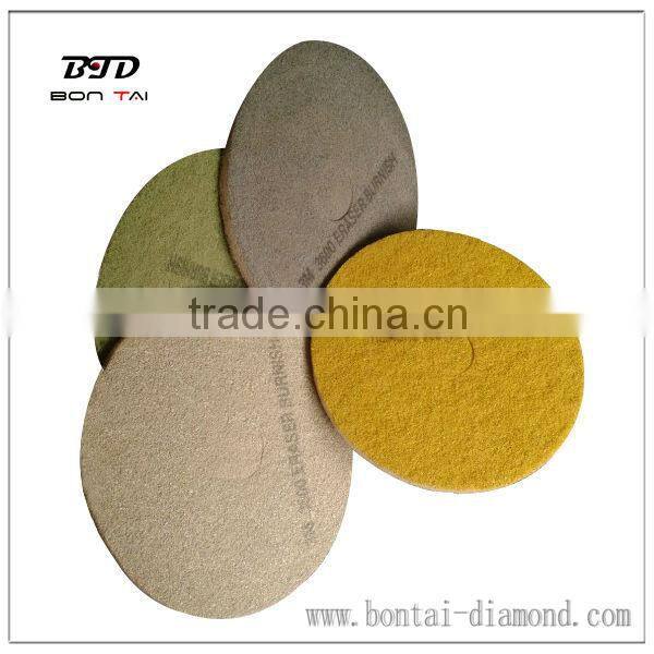 cleaning pad can be used on most common floor