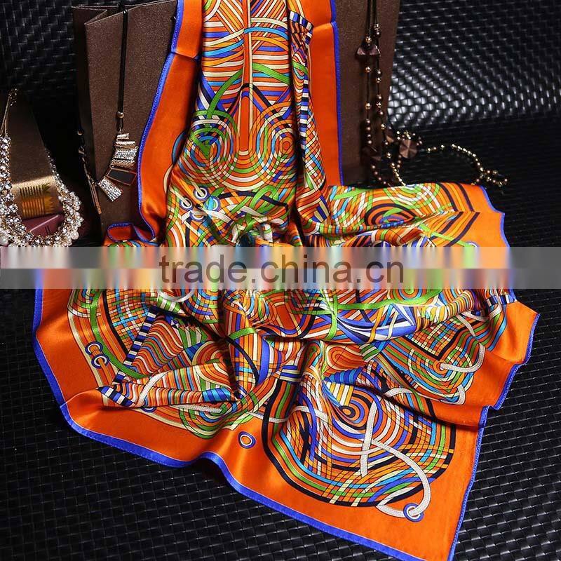 100% pure silk scarf