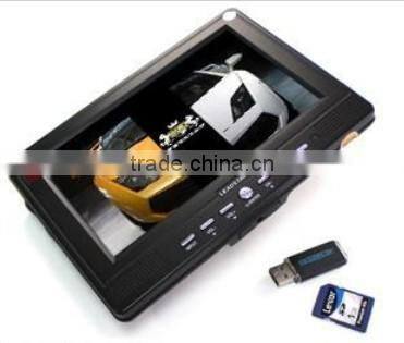 7 inch TFT LCD Card Video Player For Advertisement