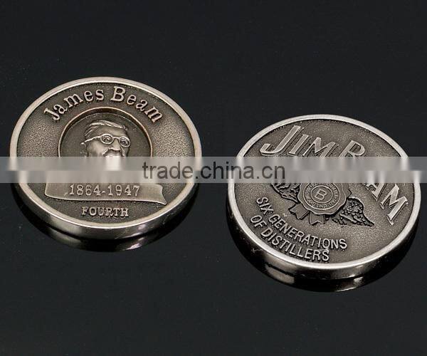 Wholesale Gold Cheap Custom Metal Challenge Coin