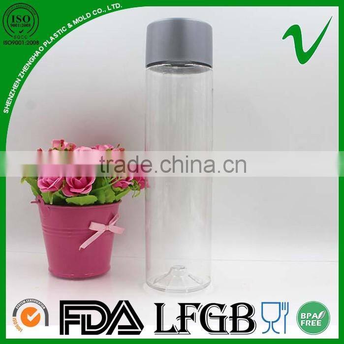 500ml voss water empty hot fashional plastic water bottle with FDA grade