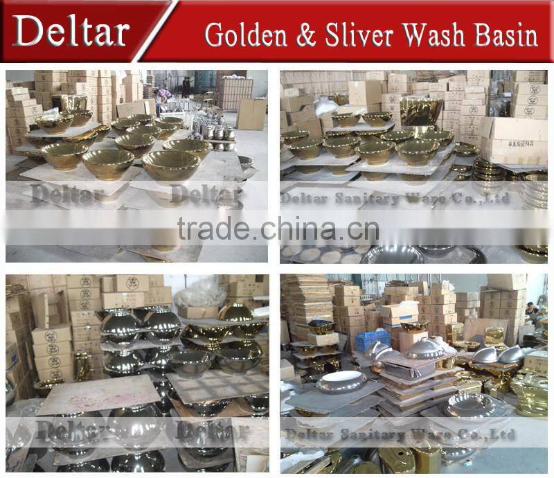 Nice Looking Golden Art Basin_Hot Selling Art Wash Basin In Middle East Market