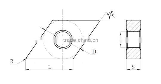 2015 Hot CNC Turning Tungsten Carbide Tip