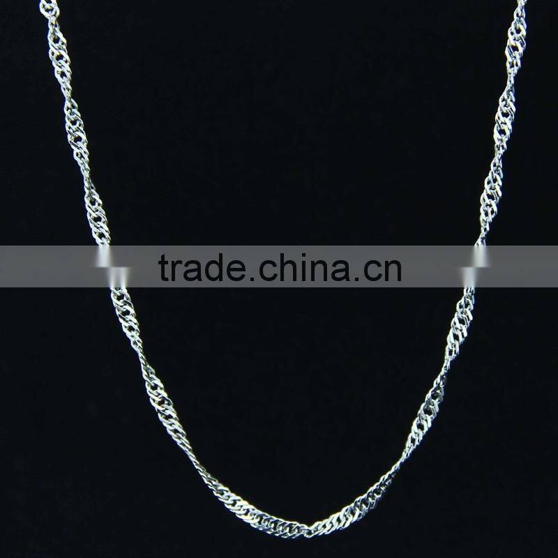 Customized necklace for wholesale stainless steel