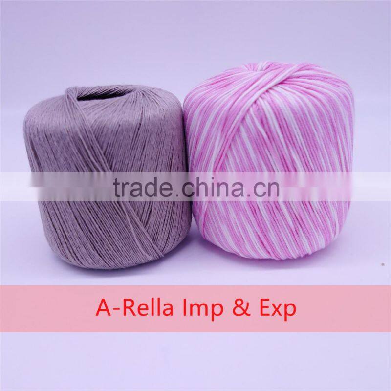 100% acrylic yarn hand knitting yarn in ball dyed for baby knitting yarn