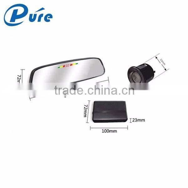 2016 LED Display 2/3/4/6/8 Sensors Optional Car Reverse Parking Sensor System Car Rearview Mirror Reverse Radar