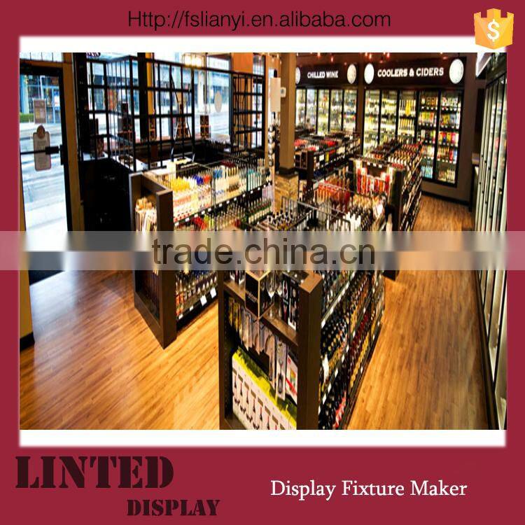 Wiskey display racks for shop disgner