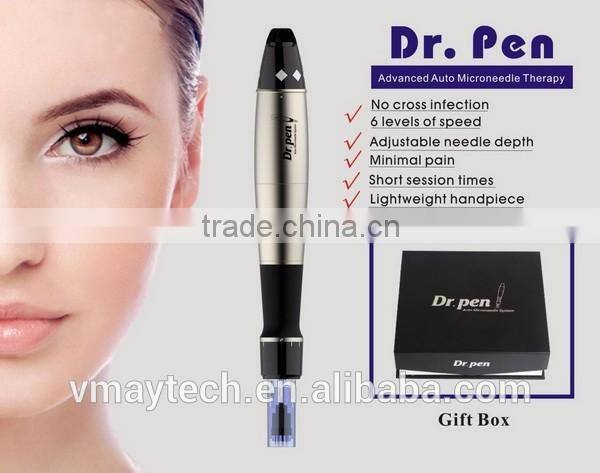 newest electric derma pen professional home use derma stamp 12 needles Dr. pen