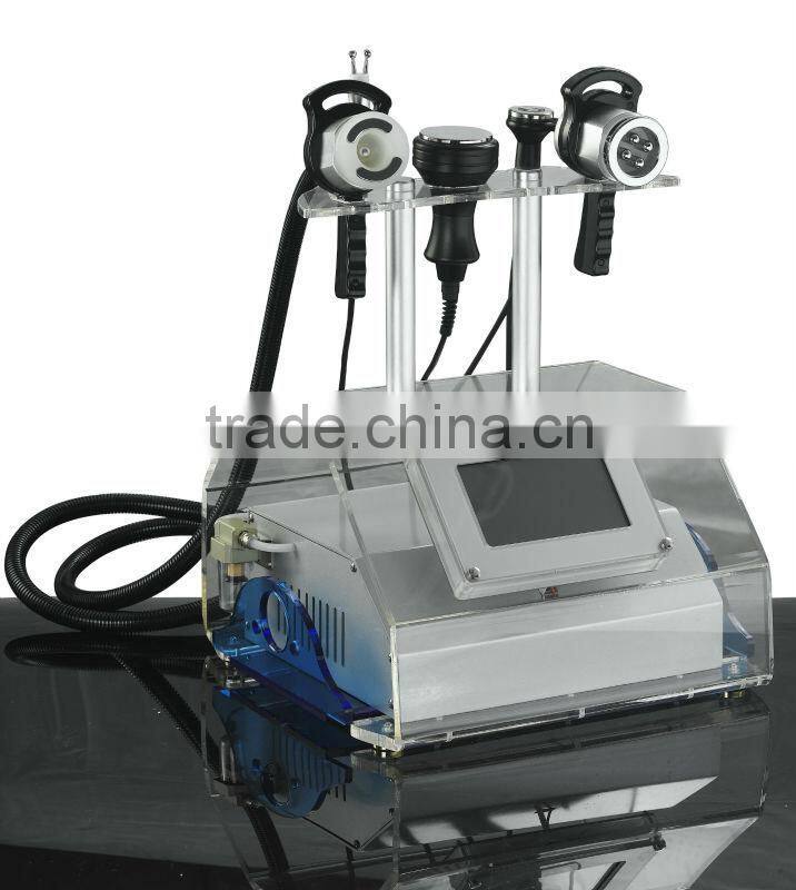 5 in 1 multifunctional vacuum radio frequency cavitation vacuum lipo machine