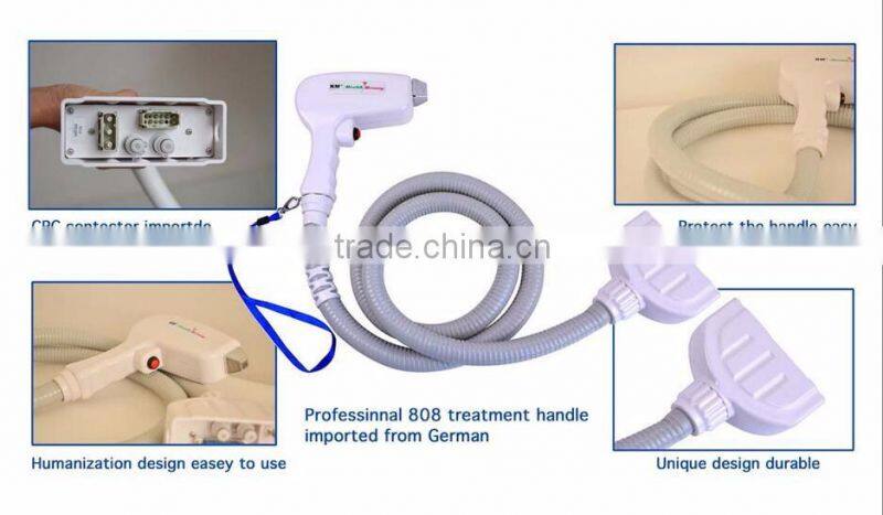 At home salon use permanent hair removal/portable design 808nm laser diodo