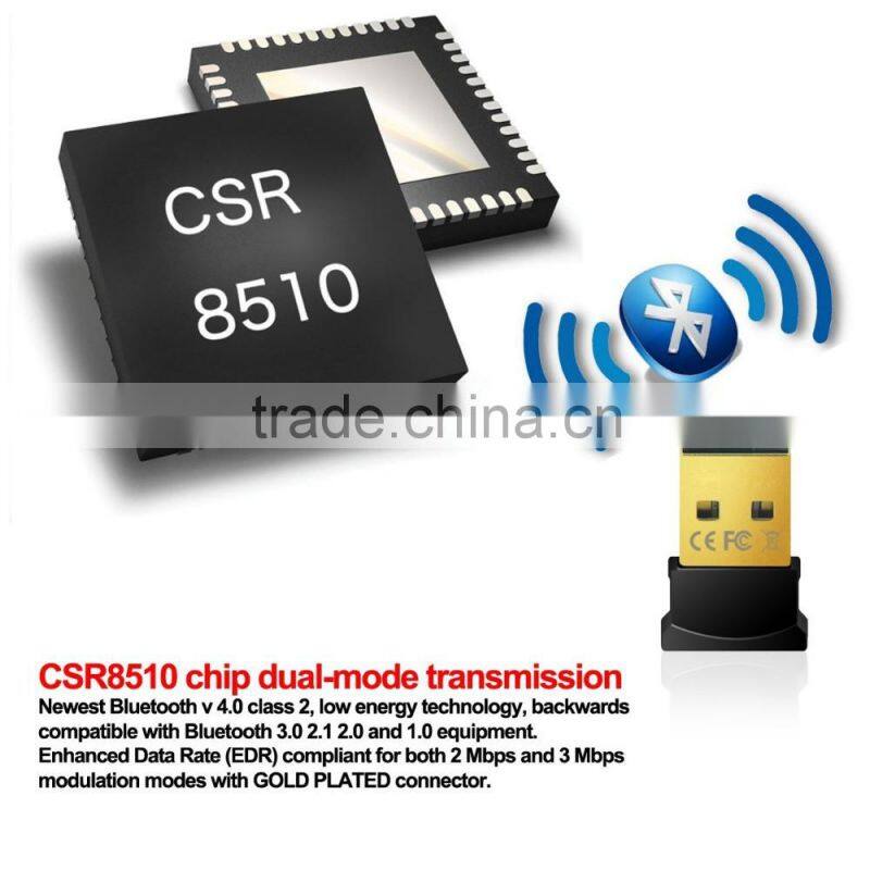 Mini USB dongle Bluetooth 4.0 CSR chipset adapter