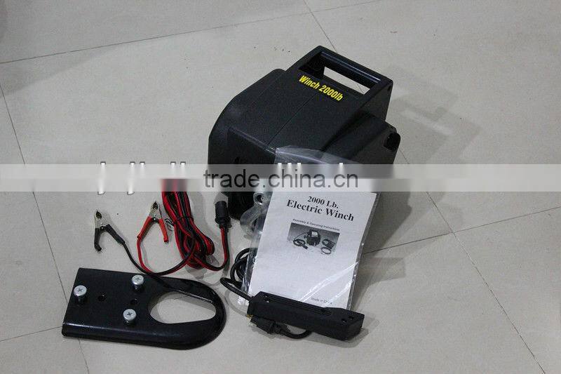 Yacht Winch,Boat winch,Barge winch 12V 2000lb 3000lb 3500lb 5000lb ELECTRIC WINCH