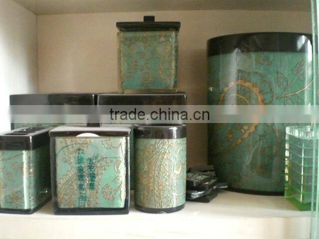 Cheap wholesale polyresin bath set