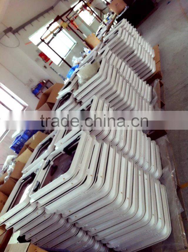 China boat stainless steel round deck plate ,6 inch Screw fixed Deck Plate marine yacht deck plate