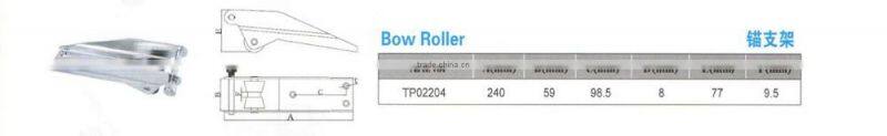 ship stainless steel bow roller,mirror polished bow roller