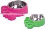 Pet Bowls Stainless Steel Dog Feeder Stand