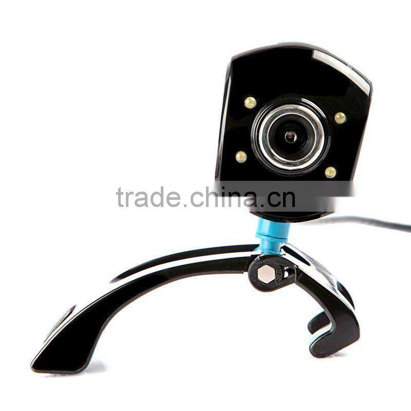 Computer PC Laptop USB 2.0 Webcam 50M 4 LED PC Camera HD Camera MIC Micphone