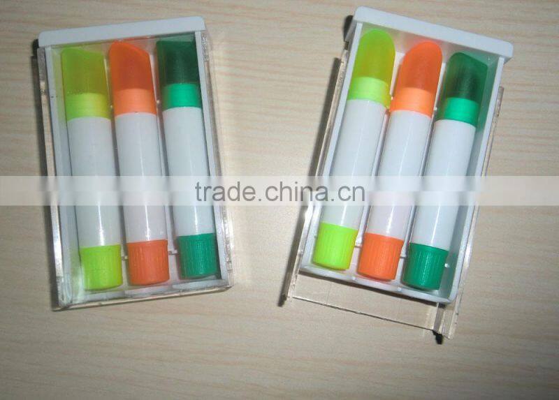 New hot digital gel wax stylus function promotional highlighter pen sets