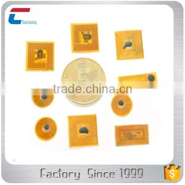 ICODE SLI-X best-selling rounded rfid tag with logo printing for asset management