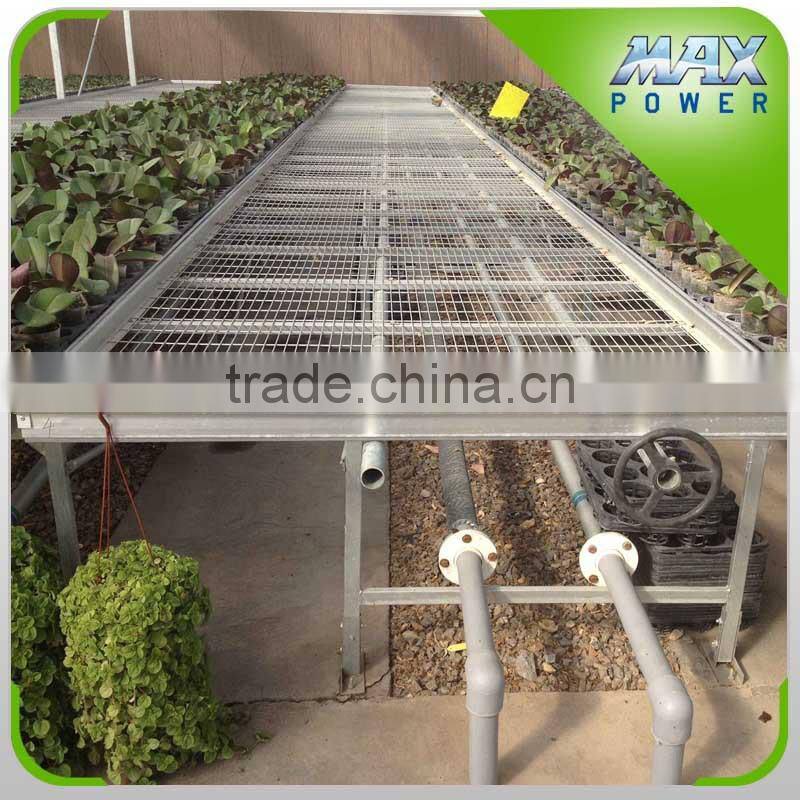 Garden house galvanized seed bed