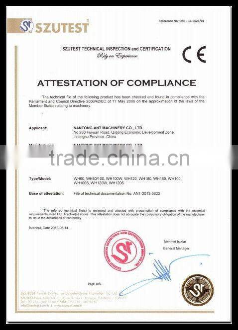 WH189 gasoline engine ride on 20HP concrete finishing power trowel