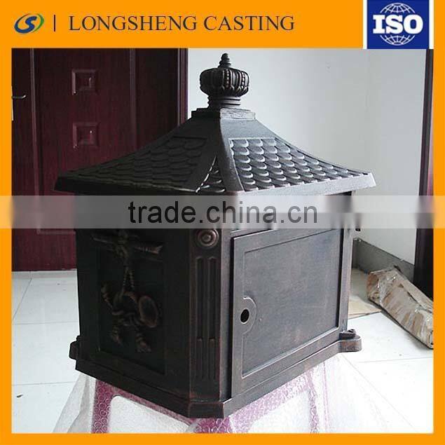 cast iron mailbox,casting mailbox,casting iron housing supplier