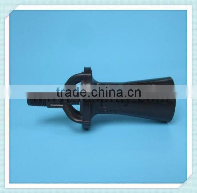 Container mixing liquid water spray nozzle