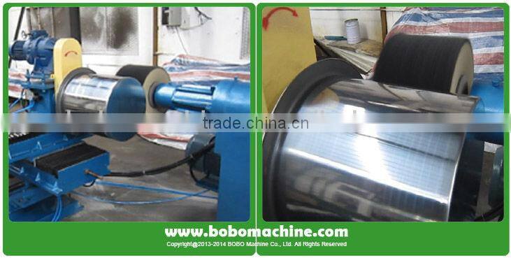 Inox cookware buff machine for stainless steel pots and pans