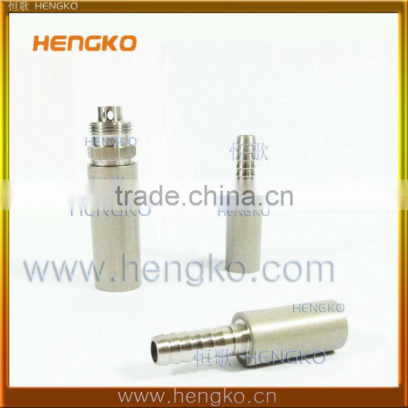 sintered SS inline oxygen diffuser stones