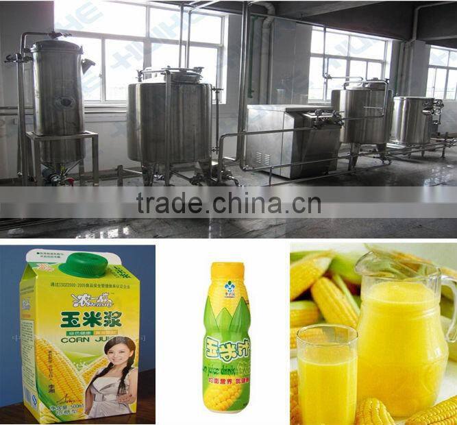 Sanitary Corn Milk Production Line SUS304/316L