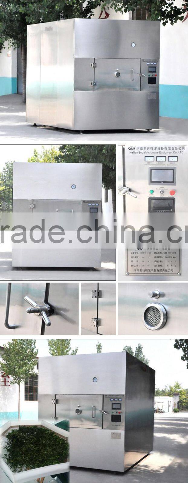 industrial food drying machine dehydrating machine microwave vacuum drying machine wide application high efficiency