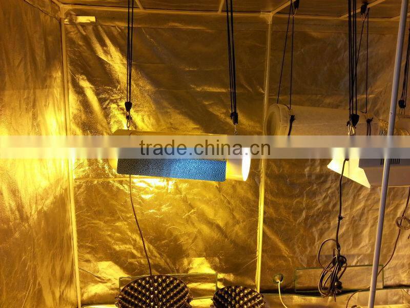 Silver Cool Tube Shade Grow Room Tent Hydroponic Lighting aluminum Reflector shade