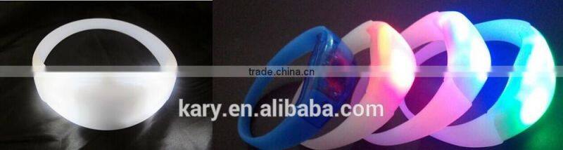 800meters Remote Controlled LED Flashing Bracelet
